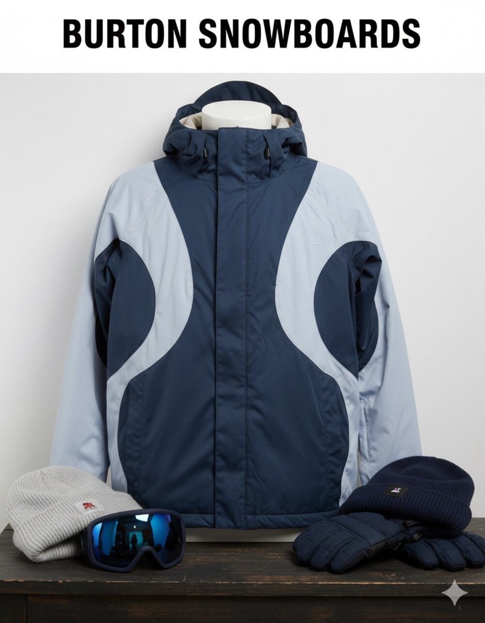 Burton Women’s Blue Ski / Winter Jacket Sz. L